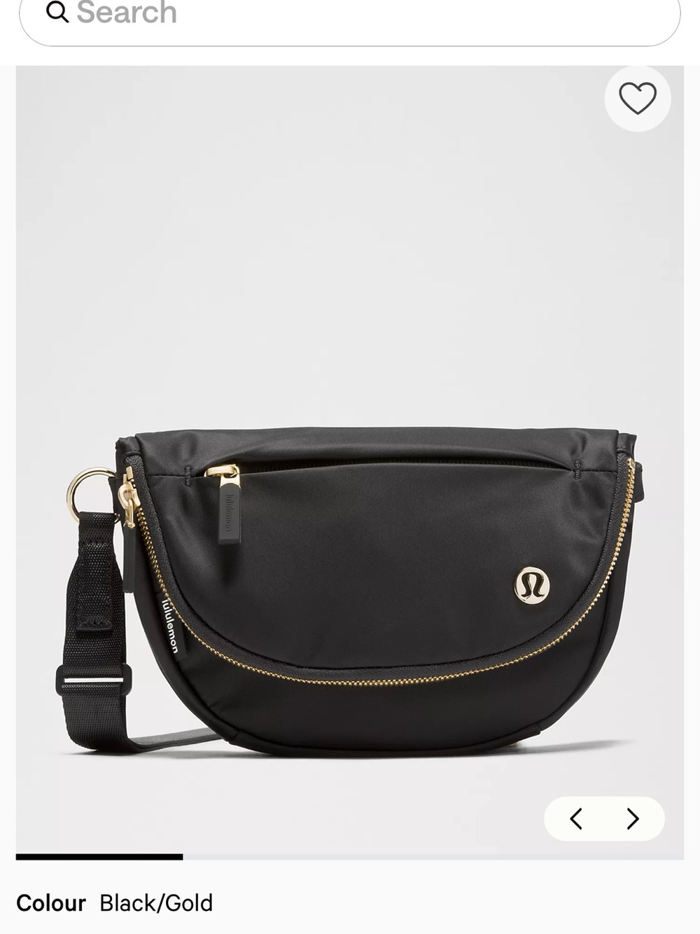 lululemon All Night Festival Bag
Micro 2L